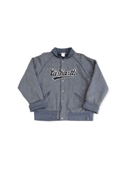 Carhartt Vintage Carhartt Wool Varsity Jacket Shawl Collar Letterman