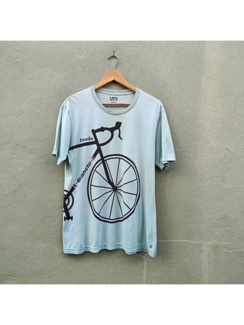 Other Designers Uniqlo - Ut X imola Bianchi bicycle tee