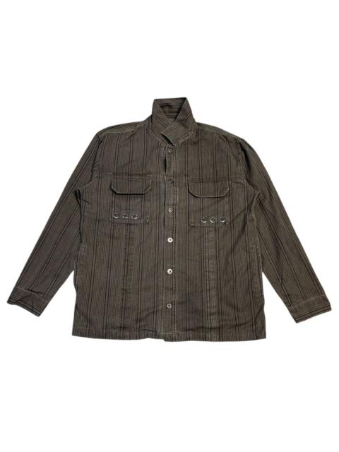 Other Designers Japanese Brand - Splendid Satisfaction Stripes Denim Shirt