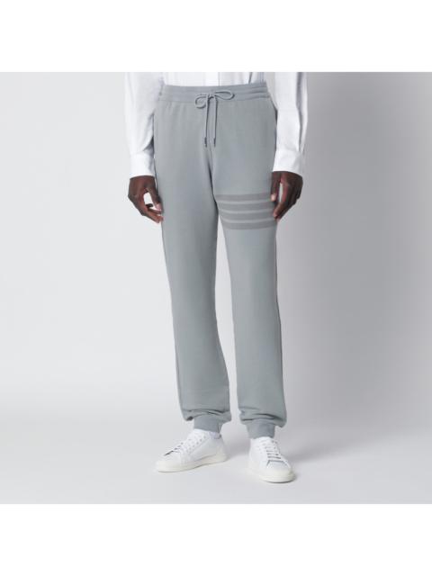 Thom Browne Thom Browne Grey Cotton Jogging Trousers Men