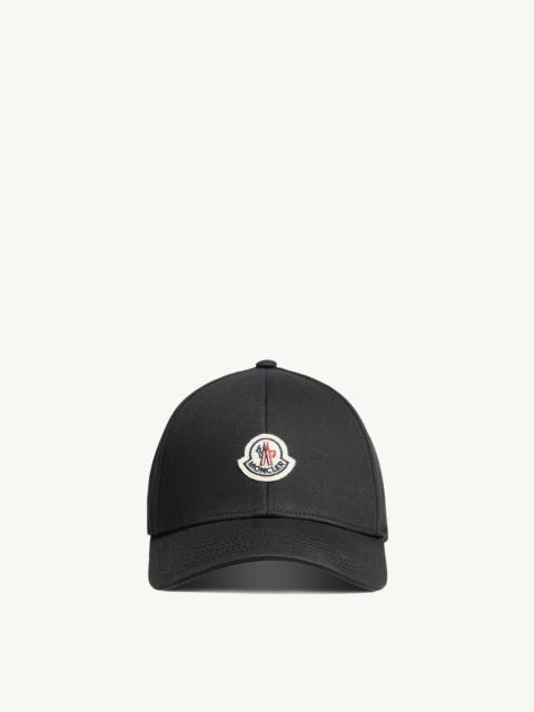 Moncler Cotton Gabardine Baseball Cap