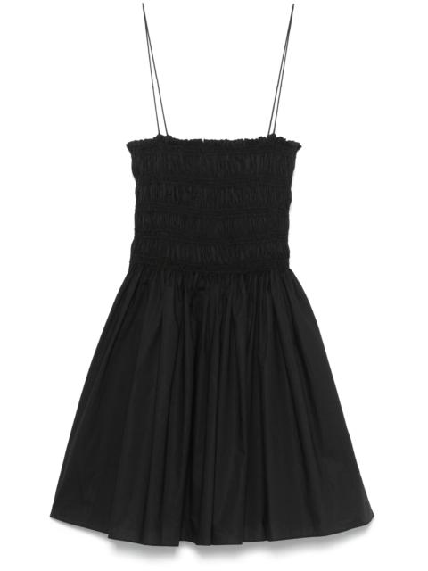 MATTEAU shirred mini dress