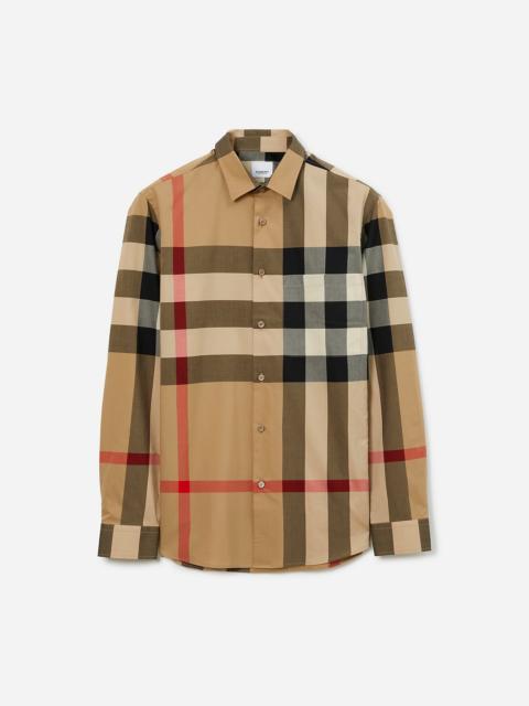 Burberry Check Cotton Shirt