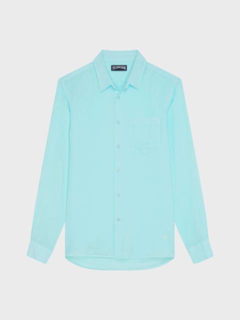 Vilebrequin MEN LINEN SHIRT SOLID