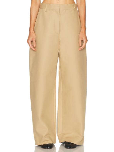 Acne Studios Satin contrast trousers - Black | REVERSIBLE