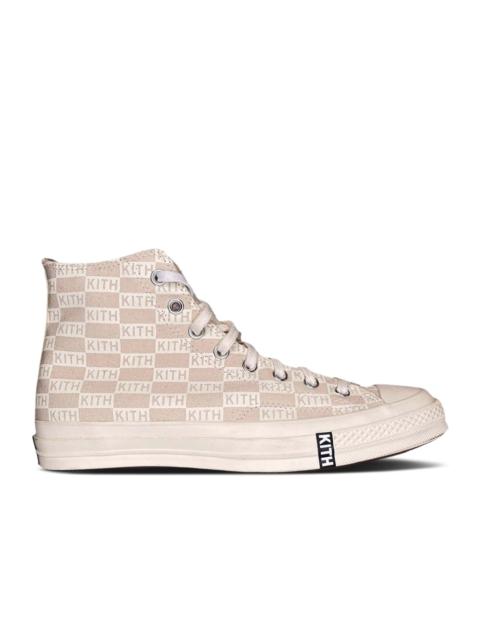 Converse KITH X CHUCK 70 HIGH 'NATURAL MONOGRAM'