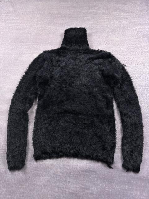 Other Designers Le Grande Bleu (L.G.B.) - Y2K LGB IfSixWasNine Style Mohair Fur Stretch Sweater Black