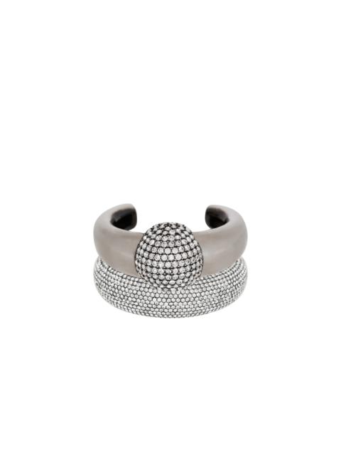 Balmain Set of piercing bangle bracelets