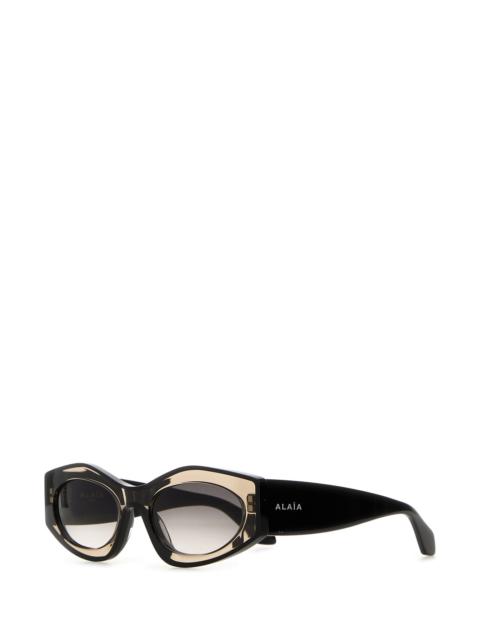 Alaïa Black acetate sunglasses