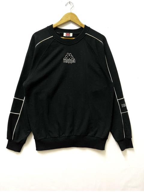 Other Designers Vintage Kappa Centre Logo Sweatshirt Black Large