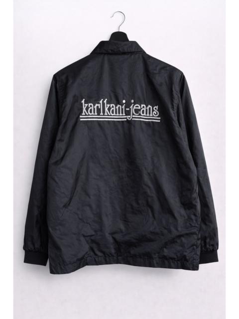 Other Designers Karl Kani Jeans Black Coach Jacket Hip Hop Streetwear