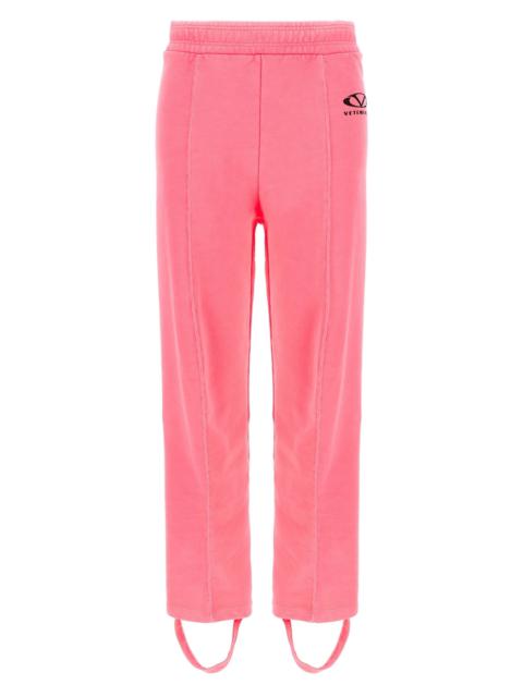 VETEMENTS 'Oval Logo' joggers