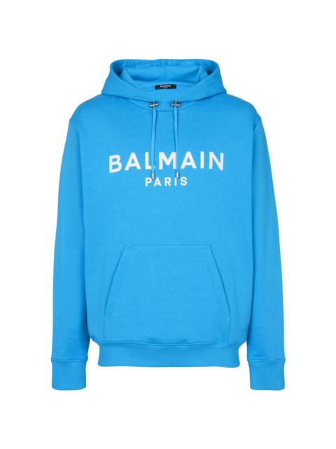 Balmain Paris-printed hoodie