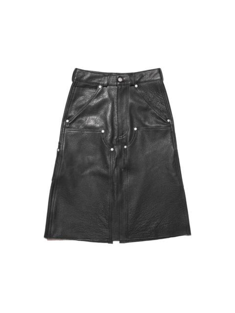 Enfants Riches Déprimés LEATHER CARPENTER SKIRT