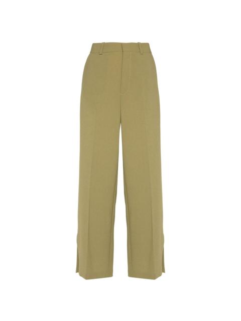 AERON Griffin crepe straight trousers