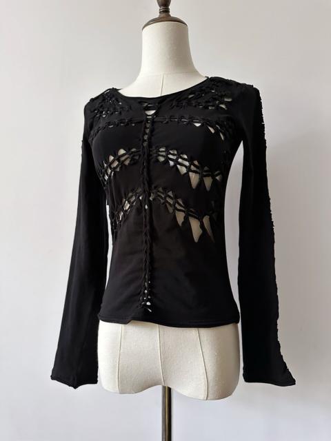 Jean Paul Gaultier Jean Paul Gaultier 2001 Spring/Summer stretch knit top