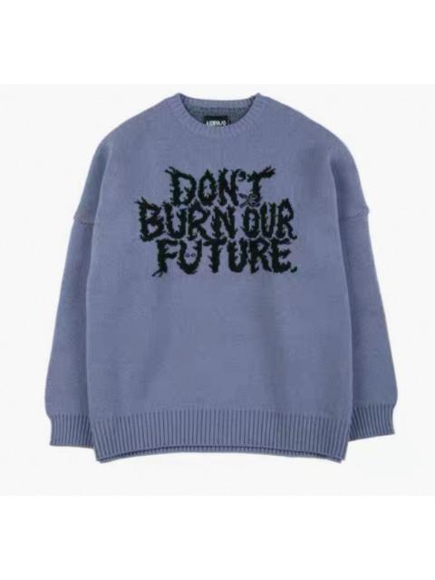 Other Designers Dont Burn Our Future Pullover size M/L