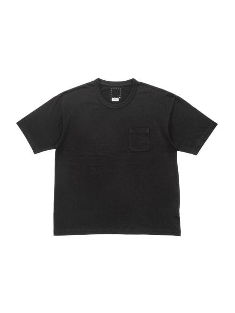 visvim JUMBO TEE S/S (C/SI) BLACK