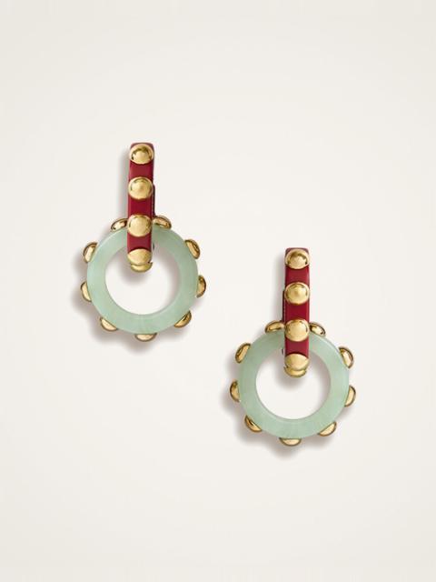 La DoubleJ Double Hoop Earrings