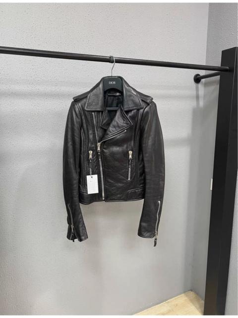 BALENCIAGA Balenciaga Black Leather Biker Jacket