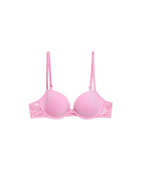 Fleur du Mal Le Stretch Lace Molded Demi Bra