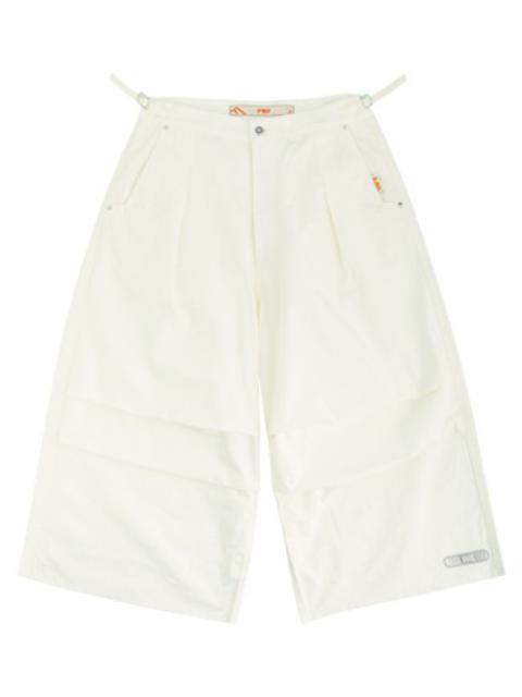 Pdf Channel Parachute Shell Wide-leg Trousers