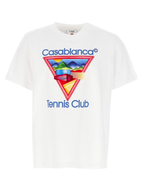 CASABLANCA Tennis Club Icon T-Shirt Multicolor
