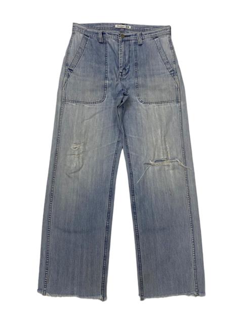 Other Designers J.W.Anderson - 🔥J.W. ANDERSON DISTRESSED WIDE FIT CUT LEG DENIM JEANS