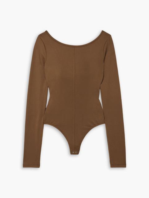 AGOLDE Paulette open-back stretch-jersey bodysuit