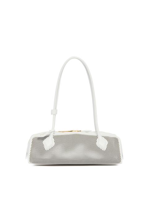 Alaïa White Perforated Le Teckel Bag