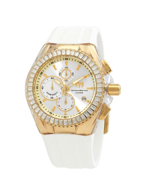 Other Designers Technomarine Cruise Chronograph Quartz Crystal Silver Dial Men's Watch TM-121154
