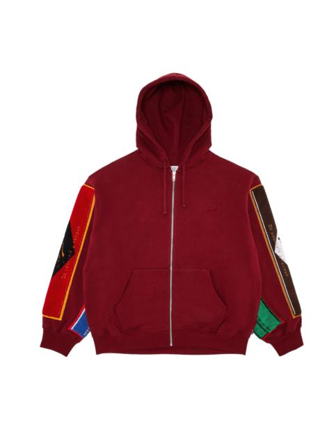 【L】Supreme x Martine Rose Towel Zip Up Supreme Martine Rose Towel Zip Up Hooded Sweatshirt Cardinal Men's