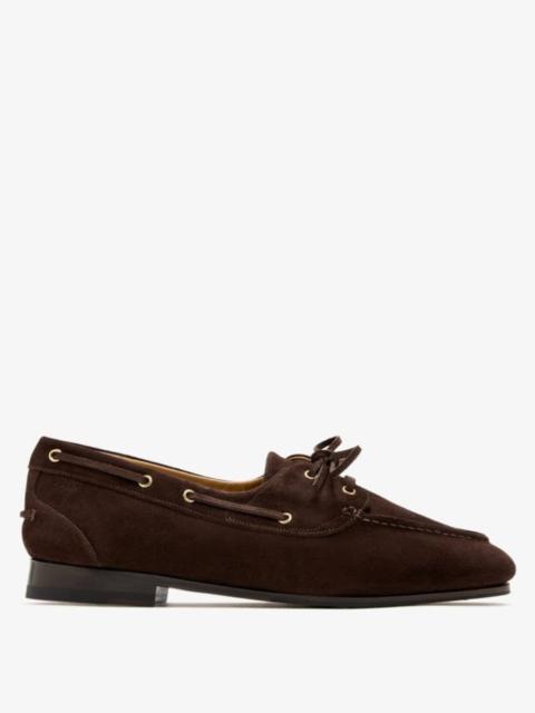 Other Designers Bally Pathy Suede Plume Moccasin