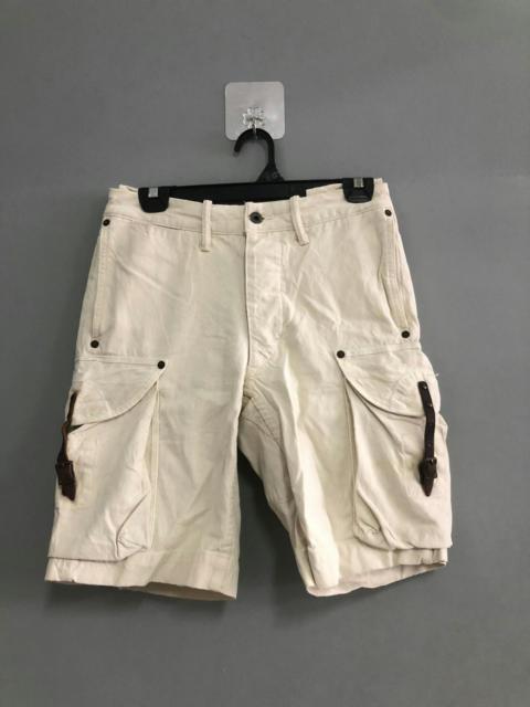 Other Designers RRL Ralph Lauren - RRL Short Pants Military Leather Polo Ralph Lauren
