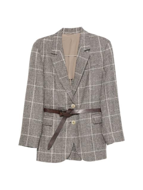 Brunello Cucinelli Wool single-breasted jacket