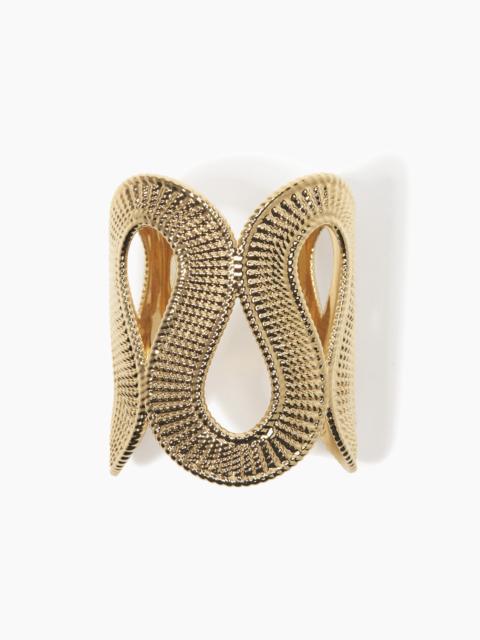 CAROLINA HERRERA Wave Cuff Bracelet