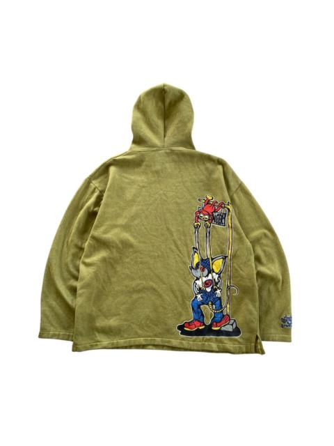 Other Designers JUNKIE BROTHERS Vintage LSD Skate Fashion Hoodie Sweater