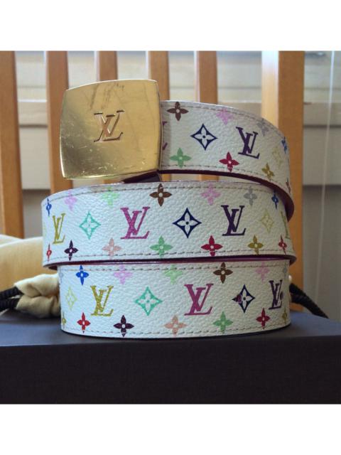 Louis Vuitton S/S 2003 Louis Murakami Multicolor Monogram Belt