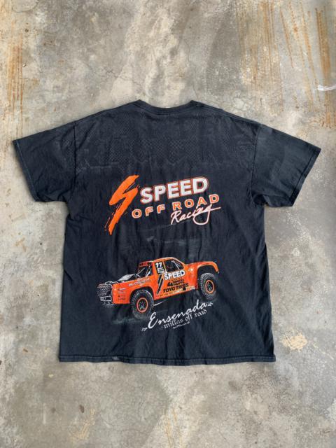 Other Designers Vintage - Vintage Speed Offroad Racing Full Print Tshirt