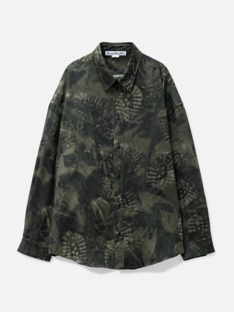 Acne Studios BOOT PRINT SHIRT