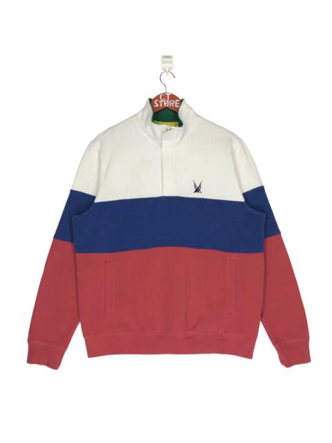 Other Designers Nautica - Nautica Blue Sail Sweatshirt Half Zipper