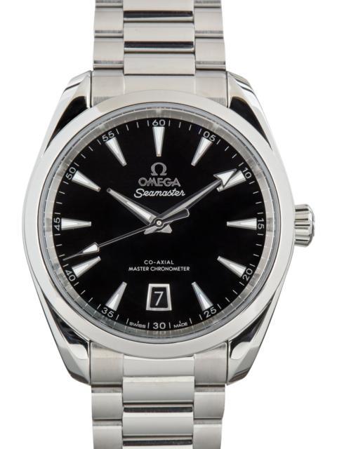 OMEGA Pre-Owned Omega Seamaster Black Dial Aqua Terra 150M Stainless Steel