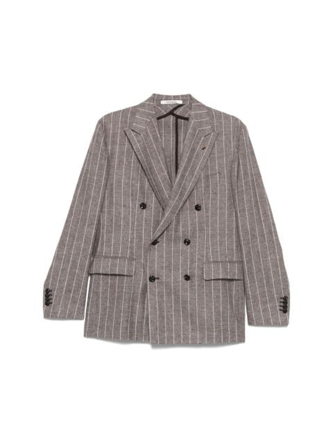 TAGLIATORE - Tagliatore Brown Jackets - Blazers Men