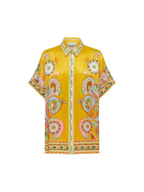 ALÉMAIS Pinball Silk Shirt