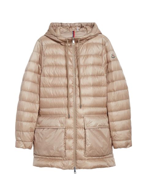 Moncler Moncler Jasmin Quilted Hooded Down Puffer Parka in Neutral at Nordstrom