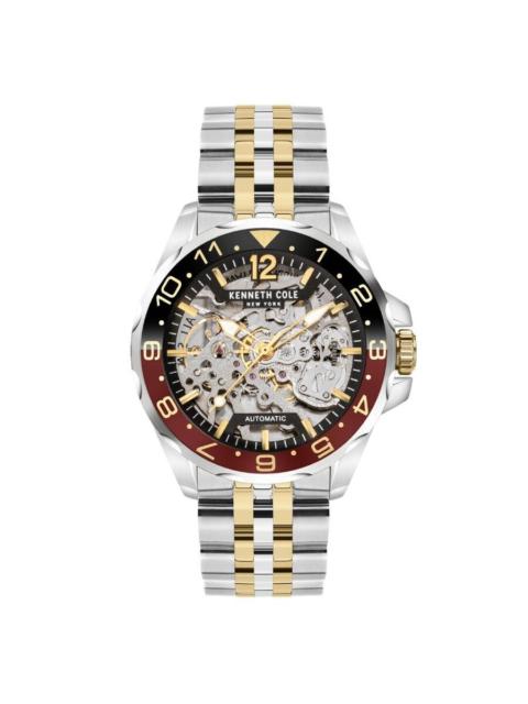 Other Designers Kenneth Cole New York Automatic Skeleton Dial Men's Watch KCWGL2124840