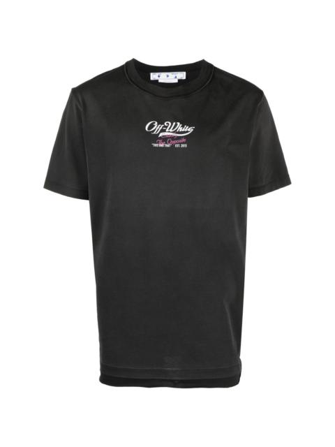 Off-White logo-print cotton T-shirt