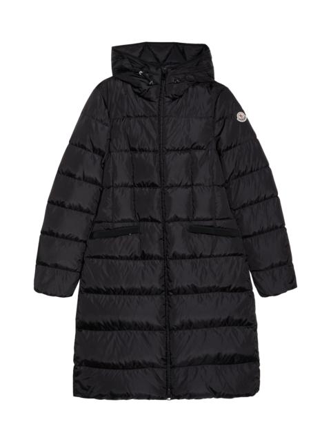 Moncler Moncler Avocette Hooded Quilted Down Puffer Coat in Black at Nordstrom