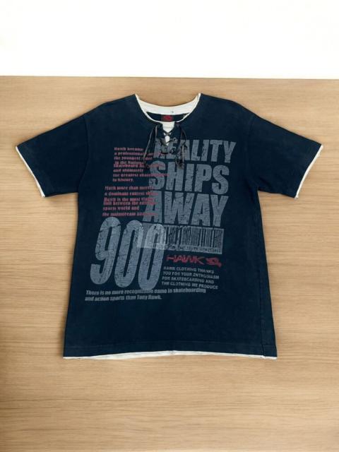 Other Designers Vintage Tony Hawk Y2K Skate Scene Wording Layered Tee