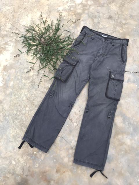 Other Designers Uniqlo - Uniqlo Drawstring Sun Faded Cargo Pant